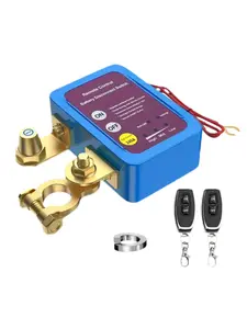 240a 12vdc Smart Power Protection Switch, Remote Control Battery Disconnect Relay, Overcurrent & Short Circuit Protector for Cars Trucks Rvs, Installation