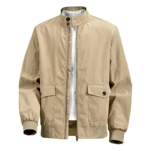 Autumn and winter new Japanese retro stand up collar jacket, unisex fashionable streetwear, casual business style men's and women's outerwear