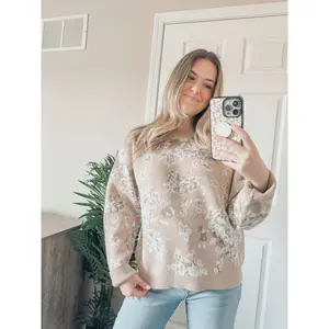 Ember Brushed Floral Sweater