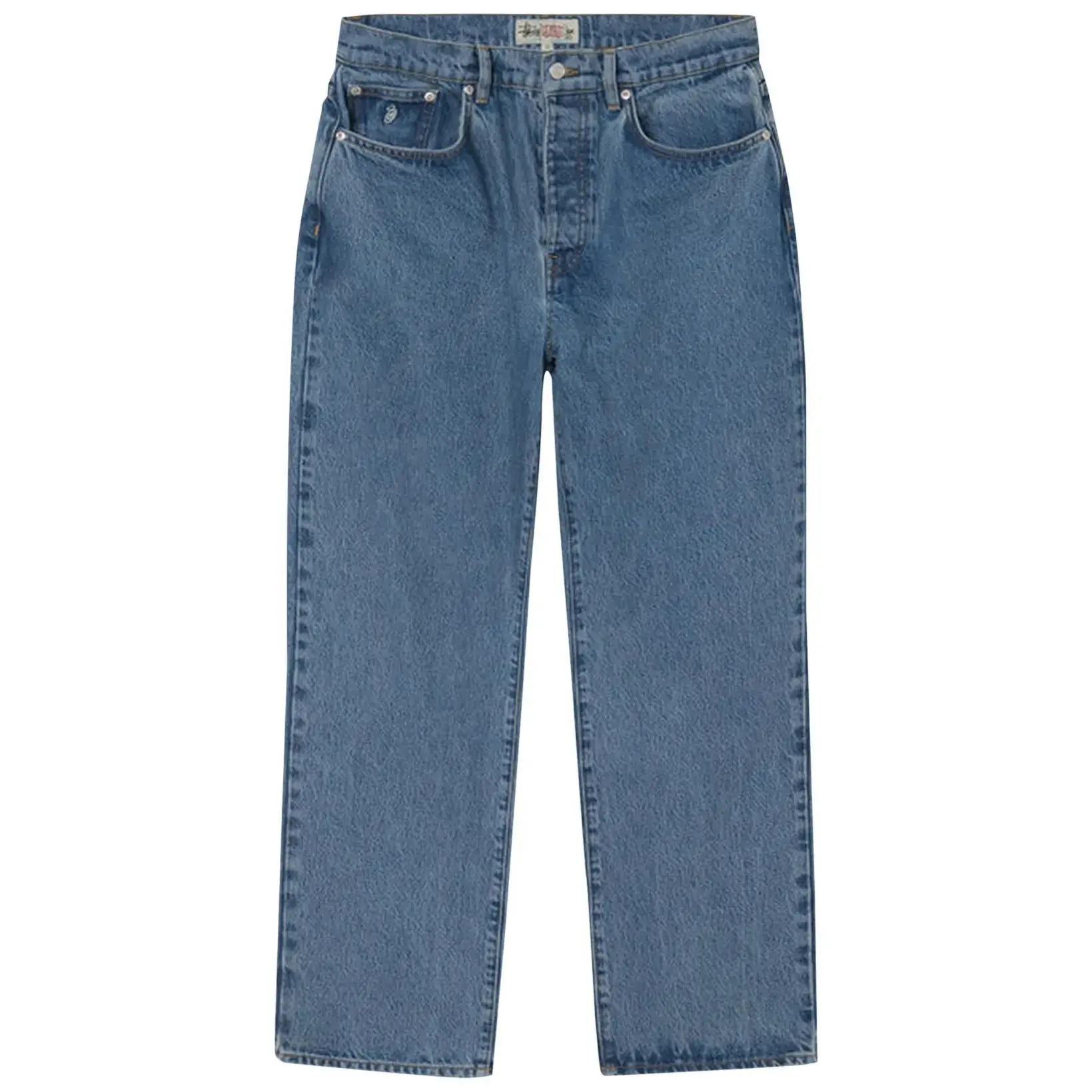 Stussy Classic Denim Jean Washed Blue (WORN)