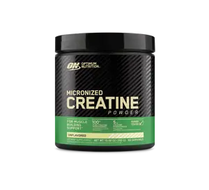 Optimum Nutrition Micronized Creatine Monohydrate Powder 5g Servings 60 Servings Unflavored Keto Friendly Healthcare Fitness Supplement
