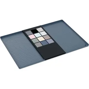 Waterproof Silicone Under Sink Mat 31'' x 22'' Shelf Liner for Kitchen and Bathroom, Cabinet and Counter Protector, Storage and Organizers, Litter Mat, Pet Cat Puppy Essentials(Dark Grey)