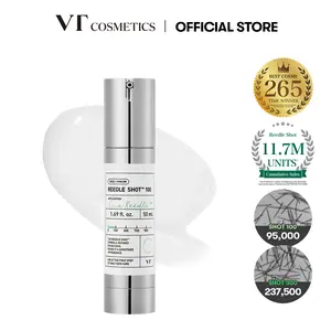 [VT Official] Reedle Shot - OG Liquid Microneedling, Pore & Skin Texture, Skin Booster, Absorption Enhancer, Patented Spicules, Cica Reedles, Exosome, Centella Asiatica, Cica | Microneedling Serum Mild, Strong booster to Intensive Spot Care