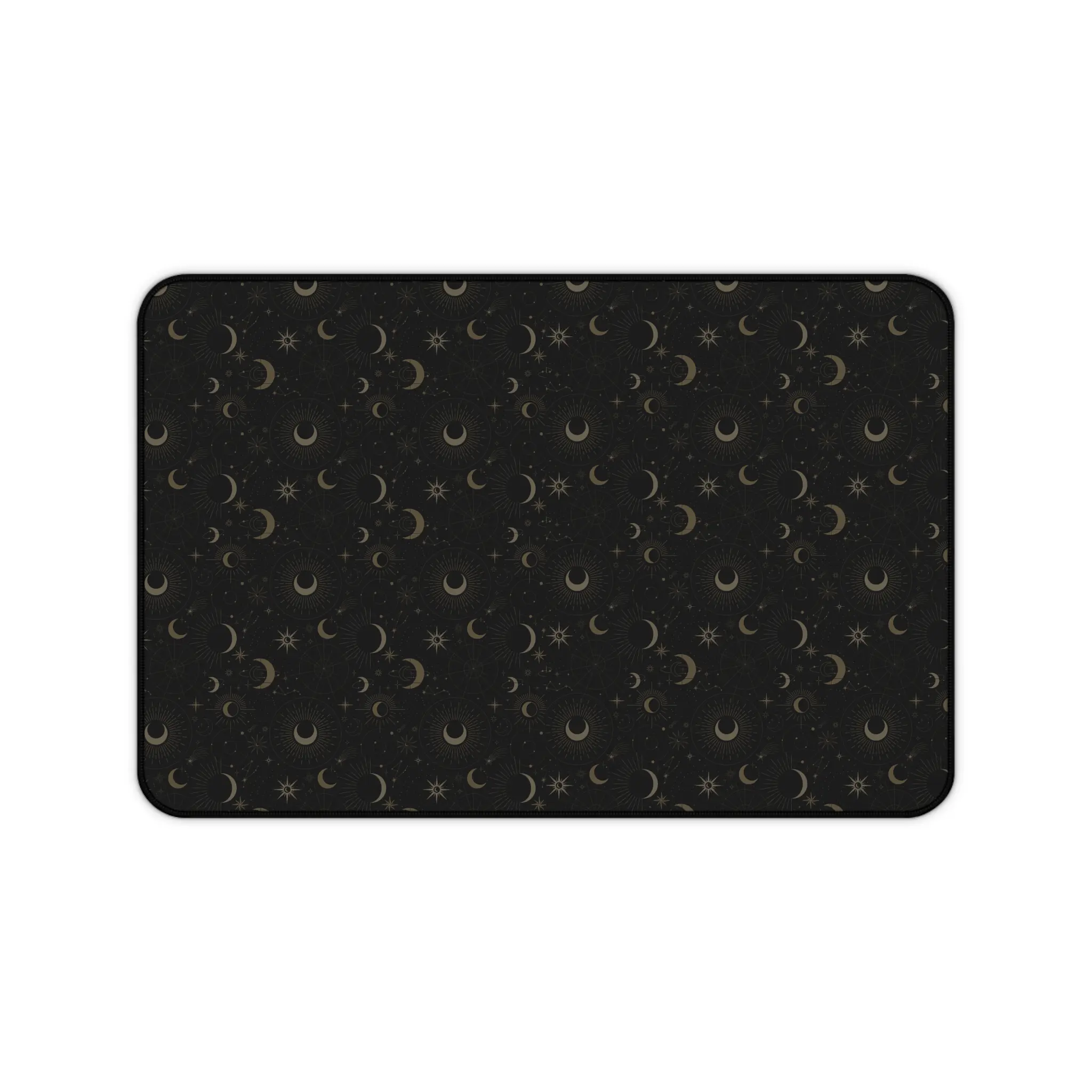 Celestial Desk Mat - Stylish Office Decor, Lunar Moon Pattern, Computer Mat, Astrological Gift, Home Workspace Essentials