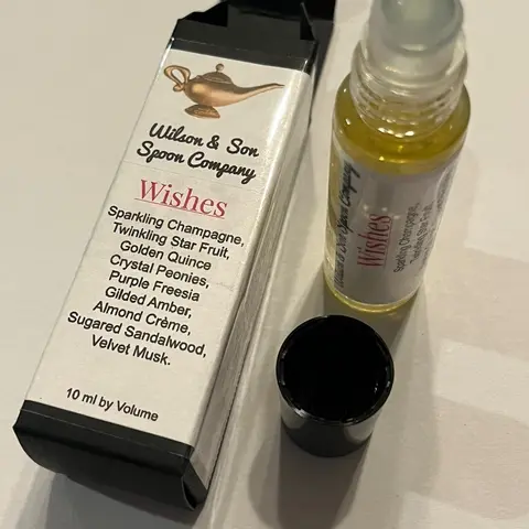 Vegan Unisex 10 ml Alcohol-Free Scented Body Oil - Nourishing Bath & Body Care Blend with Almond Oil, Champagne, Floral Fruit Notes, Peony Sparkle, Distinctive Fragrance, Travel-Friendly Single Item