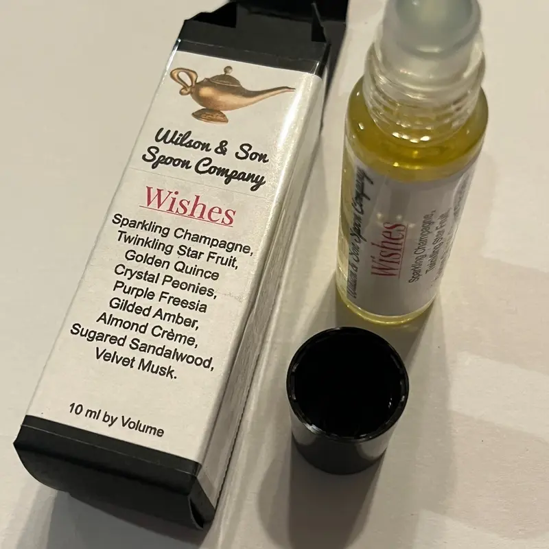Vegan Unisex 10 ml Alcohol-Free Scented Body Oil - Nourishing Bath & Body Care Blend with Almond Oil, Champagne, Floral Fruit Notes, Peony Sparkle, Distinctive Fragrance, Travel-Friendly Single Item