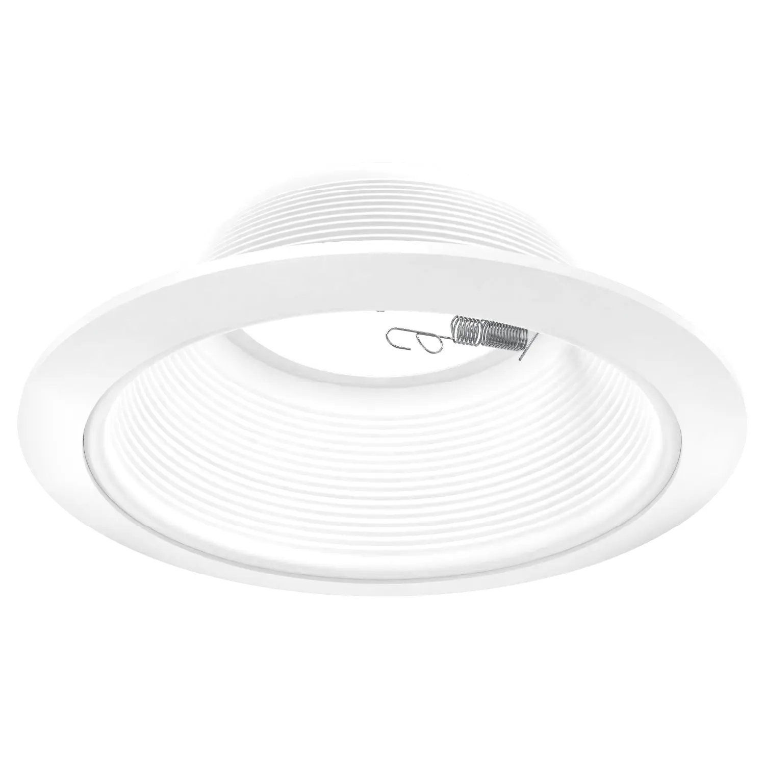 6" Recessed Light Baffle Trim with Detachable Ring, Premium Appearance & Superior Durability Lighting Accessories for 6" Recessed Fixtures, 6 Inches