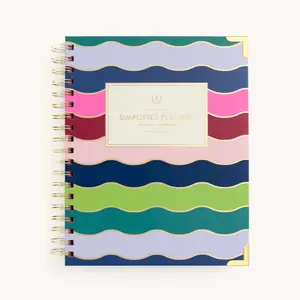 2026 Spiral Weekly Simplified Planner - Rainbow Row