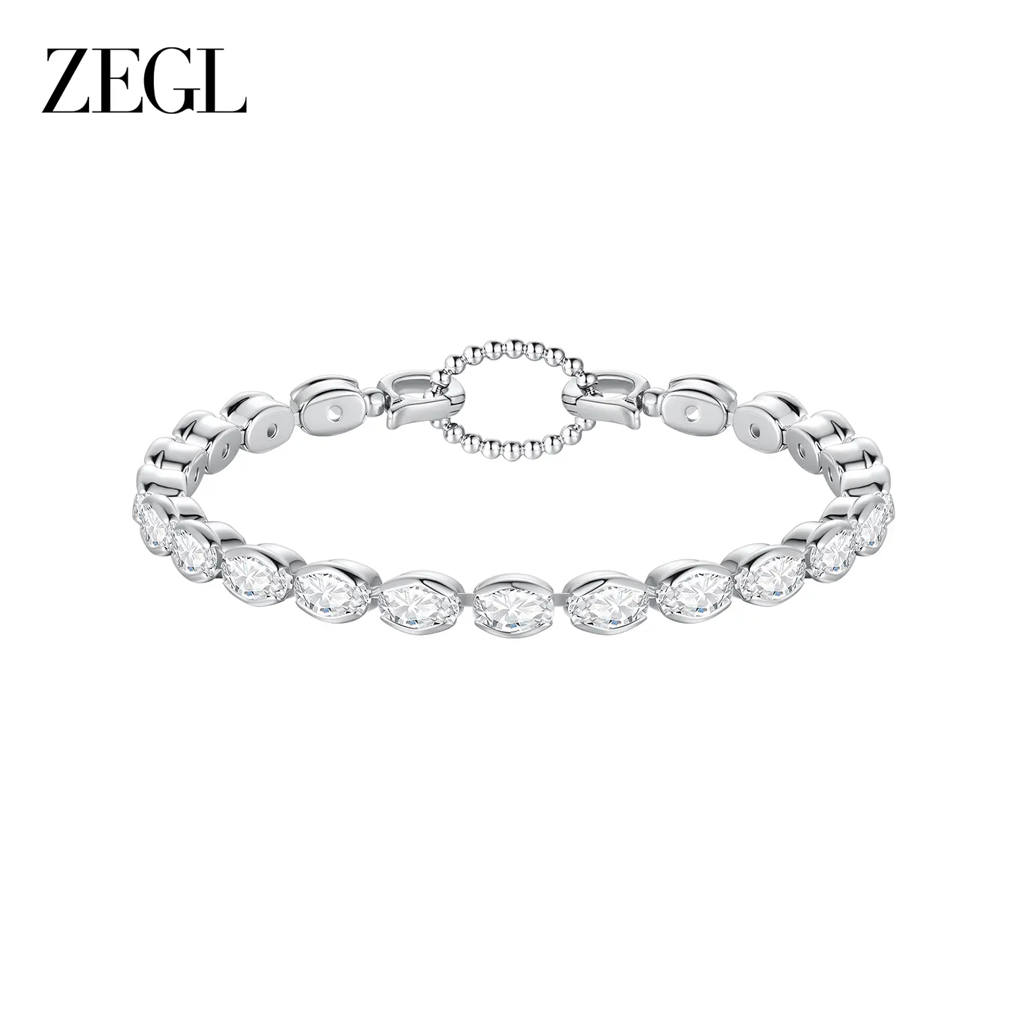 ZEGL S925 Silver Glow Couple Galaxy Bracelet Set | Hypoallergenic Fashion & Elegance for Layering | Perfect Gift for Christmas, Valentine's Day & Mother's Day