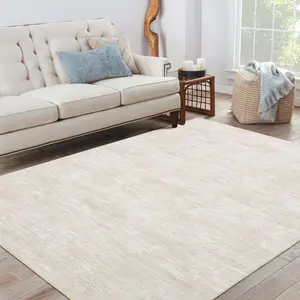 Modern Hallway Runner Rug  Non-Slip Neutral Solid Runner Rugs Washable Rug Runners Low Pile Ultra-Soft Indoor Floor Mat Contemporary Accent Carpet for Bedroom Laundry Kitchen Beige