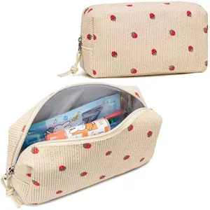 MISSBEADS Cute Kawaii Pencil Case for Kids Girls Boys - Versatile Pencil Box & Bag Holder for School Students - Organized Storage Solution