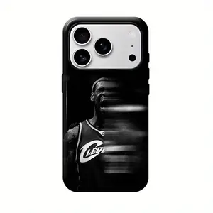 Legendary Basketball Star LeBron James Design Phone Case — Compatible with iPhone 12, 13, 14, 15, 16, 17 Series — HD Printed, Glossy Finish, Drop-Resistant Protective Cover