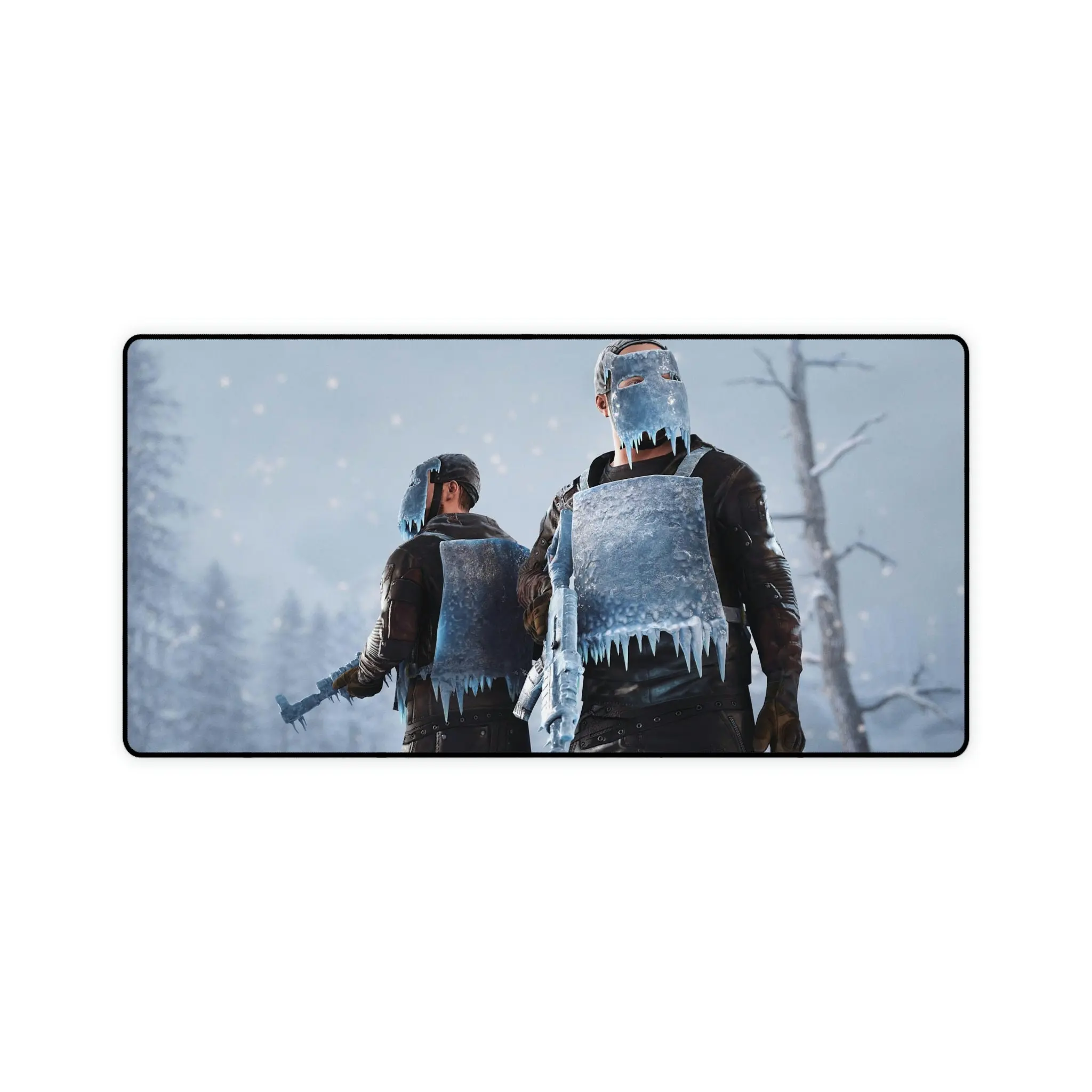 Rust Battle Winter Game Desk Mat, Extra Large Gaming MousePad, Gaming Accessories, Desk Decor Setup, TCG Playmats
