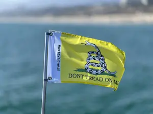 Stupidflags  Dont tread on me DTOM Boat Flag