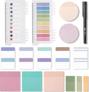 Mr. Pen- Giftable Transparent Sticky Note Set, 1000 Sheets, Colorful, Transparent Sticky Notes Set (Copy)