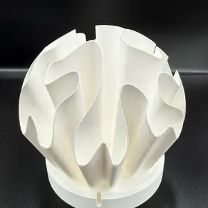 Lamp - White Decorative Lamp with Unique Design for Home Decor