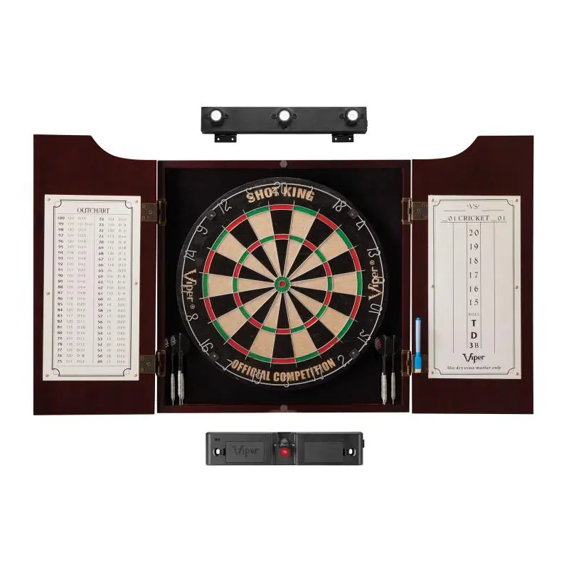 Viper Hudson All-in-One Dart Center, Laser Throw Line & Shadow Buster Dartboard Light Bundle