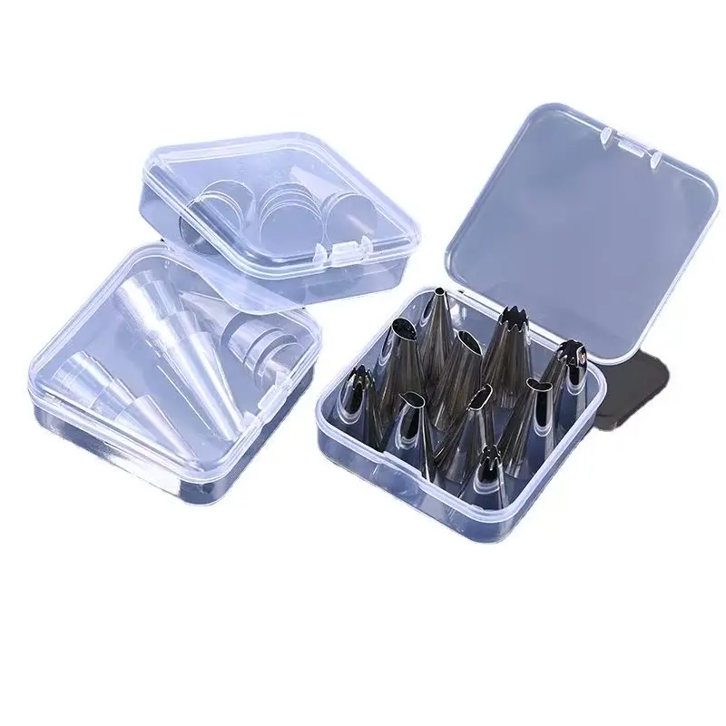 Stainless Steel Piping Nozzles – Reusable Cake Decorating Tips for Baking & Pastry Decoration