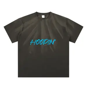 Hand-Scrunched Sunfade Hoopin' T-Shirt