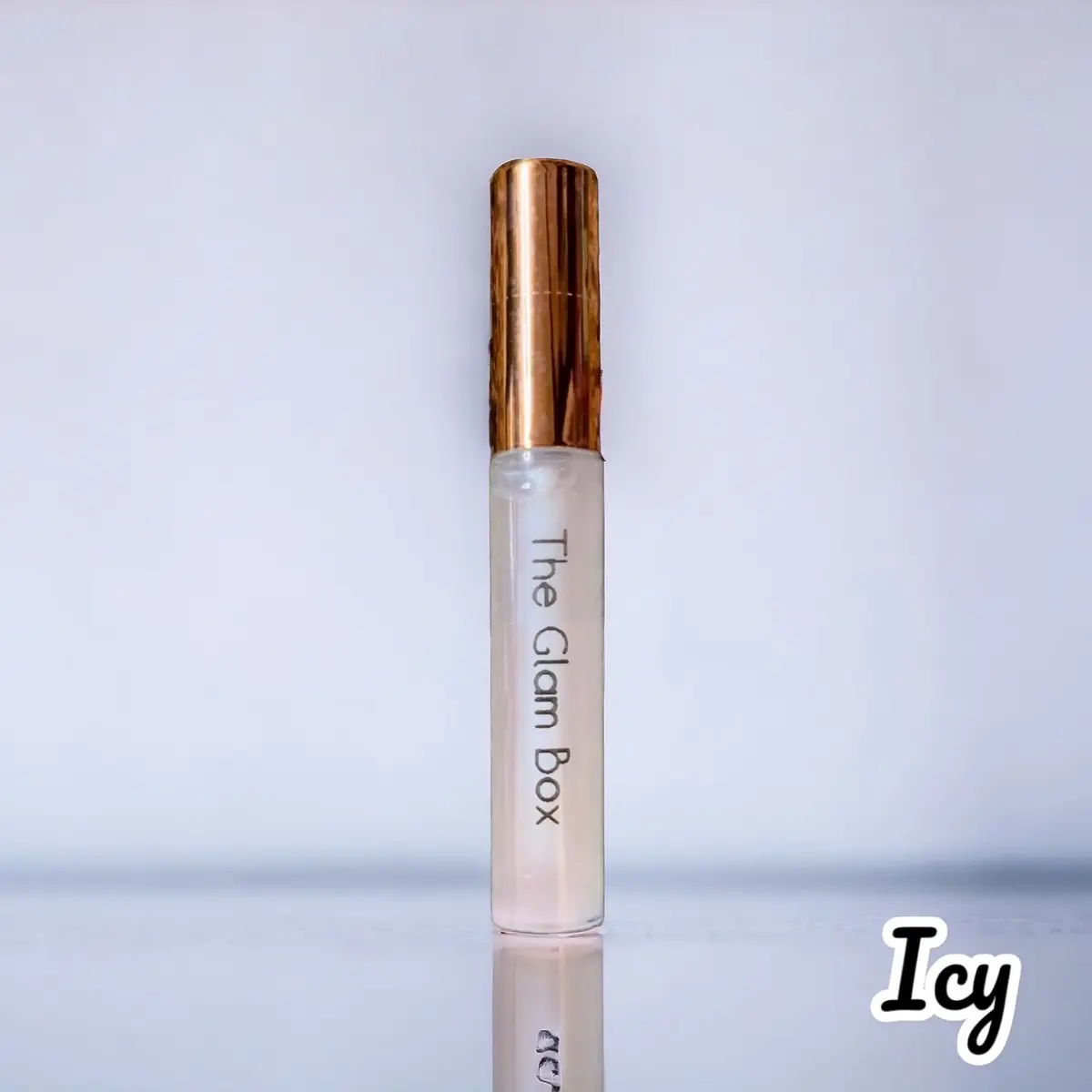 Icy lipgloss