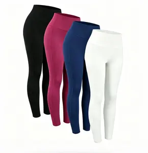 1/2/3-Pack High Waisted Workout Leggings for Women – Stylish Yoga Tights with Hidden Pockets, Slimming Fit & Moisture-Wicking Fabric