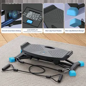 Ski Machine, Simulated Ski Training Machine, Leg Exercise Machine, Fun Cardio Fitness Machine, Full Body Aerobic Exercise Equipment For Home Gym, Christmas Gifts For Family