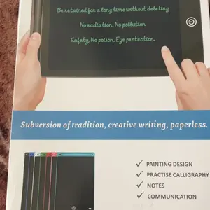 LCD Writing Tablet for Kids - Erasable and Reusable Toddler Doodle Board in 8.5 inch, Ideal Drawing Pad for Educational Learning Toy for Ages 3-8, Perfect Gift for Girls Boys