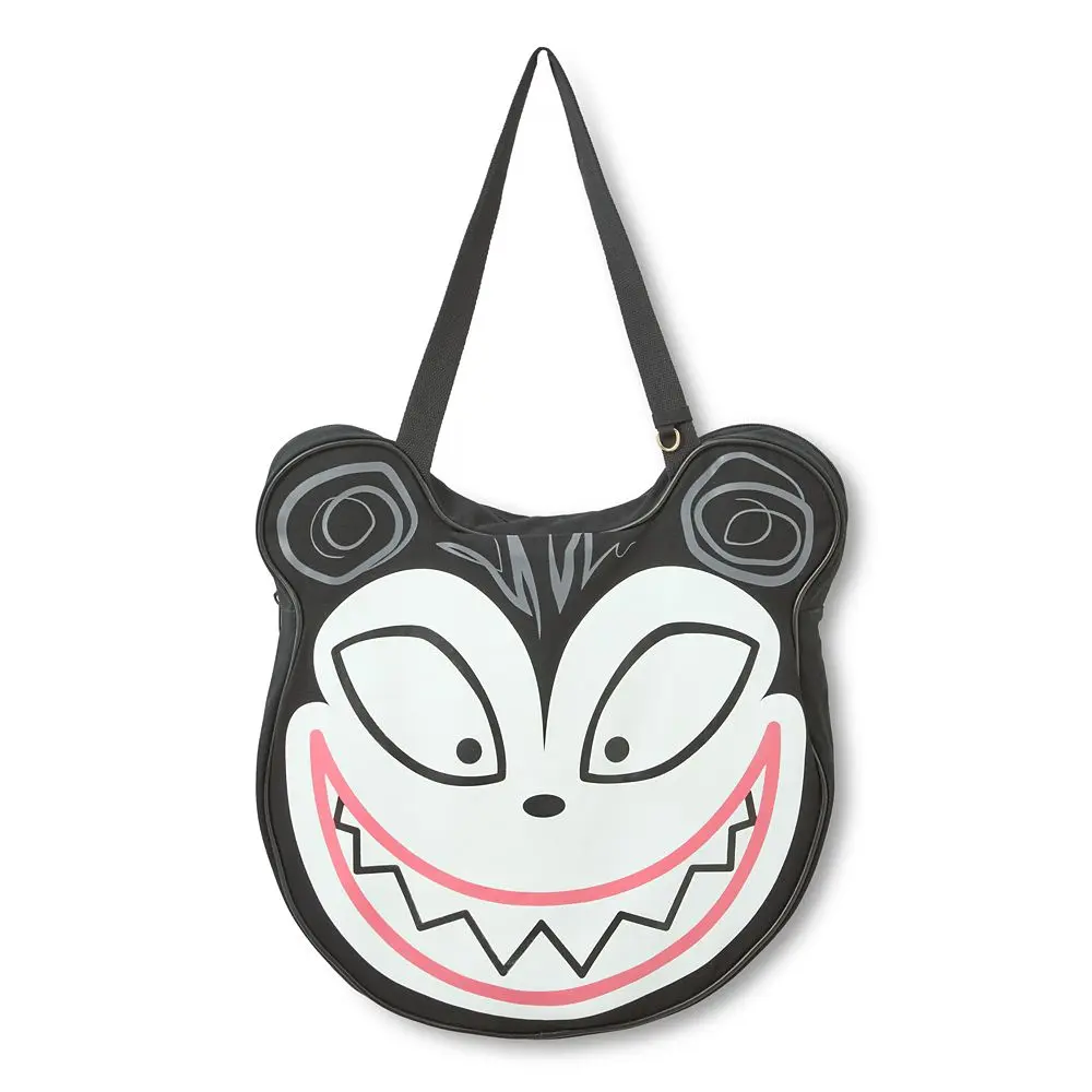 Disney Store Vampire Teddy Big Face Canvas Tote – The Nightmare Before Christmas