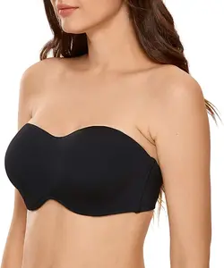 Summer new style plus size women's underwear strapless bra non-slip