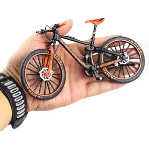 Racing Bicycle Model 1:10 Alloy Bike Ornament Decoration, Christmas Gift Birthday Present, Detailed Miniature Racing Cycle Decor