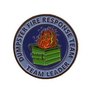 DUMPSTER FIRE RESPONSE TEAM LAPEL DUMPSTER FIRE RESPONSE TEAM LAPEL