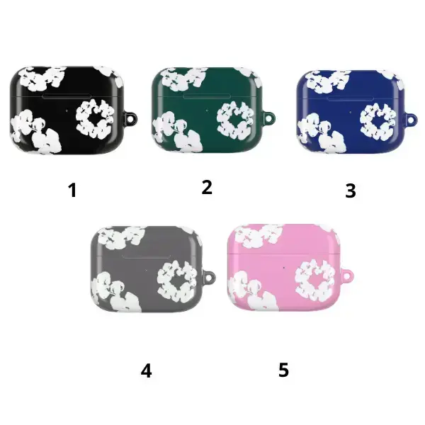 Vintage Denim AirPods Case, Streetwear, Denim Tear Style Airpods Case for Airpods Gen 1 2 3 4 & Pro 1, 2, 3