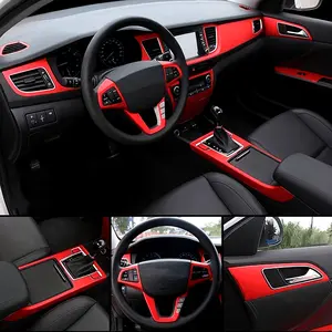 A High Durability Carbon Fiber TPU Car Film-Self-Adhesive DIY Sticker Roll for Car Interior/Exterior Decoration, Size 127x30cm (50 "X11.8")-Soft, Water Resistance, Vehicle Sticker