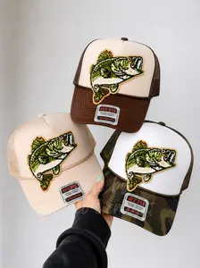 Sequin Bass Fish Otto Trucker Hat