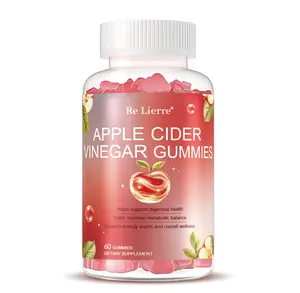 Apple Cider Vinegar Gummies Formulated to Support Normal Energy Levels & Gut Health - Supports Digestion, Detox & Cleansing -ACV Gummies Dietary Edible Fitness Healthcare Supplement