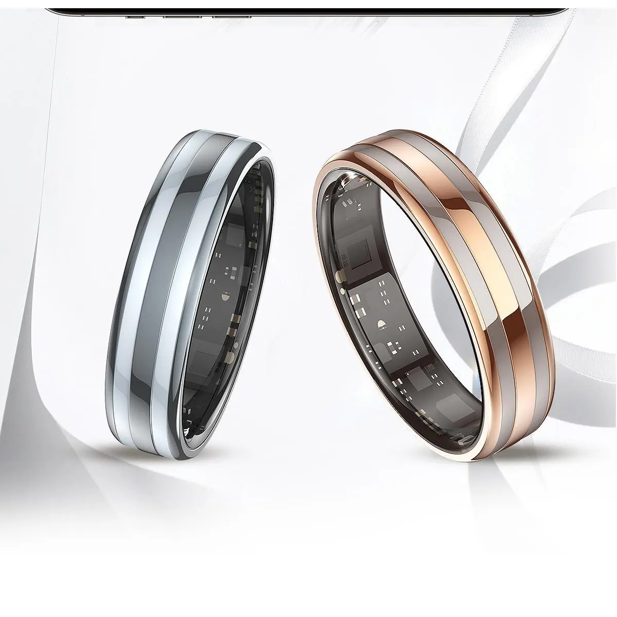 2026 Smart RingUnisexIP68 waterproof ratingHeart rate and health monitoringActivity trackerFitness ringNew model