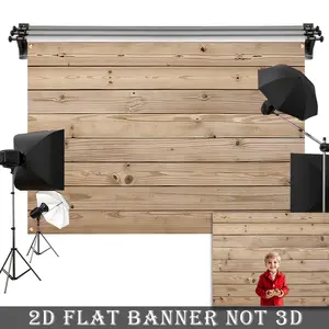 2D Flat Banner, 1pc Wood Texture Backdrop Vintage Birthday Rustic Wedding Decor Studio For Photo Shoot Photo Studio Posing Props Scenery Suitable for: Portrait Photography, Wedding Photo booth, Birthday, Home Decor, Business, Wedding Arch Backdrop