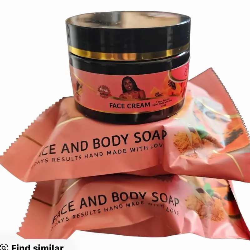 Byennwa Mini Skincare Set - 4oz Cream, 2x 7oz Face & Body Soap