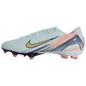 Nike Mercurial Vapor 16 Synthetic Leather Anti-Slip Durable Football Shoes Unisex Light Blue Trending Shoes, House White Official Shoes to Get / Maison Mihara