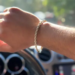 14K Gold Plated Unisex Bracelet