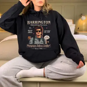 Babysitter Harrington Sweatshirt, Funny Mom Of The Year Harrington Shirt, Steve Harrington Hawkins Hoodie, Upside Down Movie Sweater, Unisex Sweater Pullover Tee