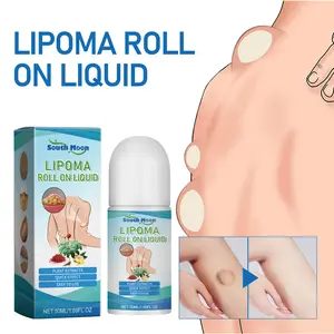 SOUTH MOON Lipoma Roll On Liquid - Herbal Fat Lump Relief Treatment with Saffron, Ginger & Ginseng - Lightweight, Fast-Absorbing Formula for Skin Health Herbal Fat Lump Relief, Natural Skin Care Healthcare Therapeutic Solution Healing Therapy Wellness