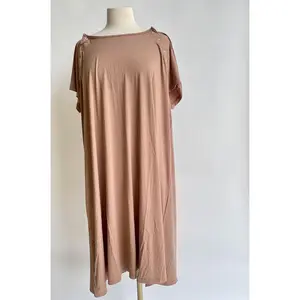 Soft as Butter Labor & Delivery Gown in Mocha
