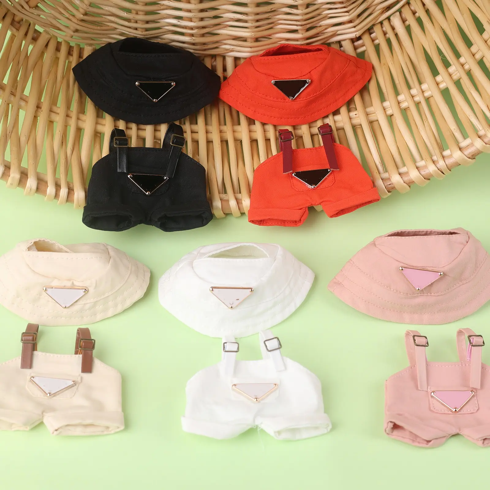 17cm Fashion Doll Clothes Set, Cute + Hat Trio, Perfect for 15-17cm Dolls, Ideal Birthday and Holiday Gift, Stylish Accessories 17cm Fashion Doll Clothes Set, Cute + Hat Trio, Perfect for 15-17cm Dolls, Ideal Birthday and Holiday Gift, Stylish Accessories