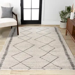 JONATHAN Y Zaina Moroccan Beni Souk Indoor Area Rug; for Living Room, Kitchen, Bedroom, Dining Room, Office