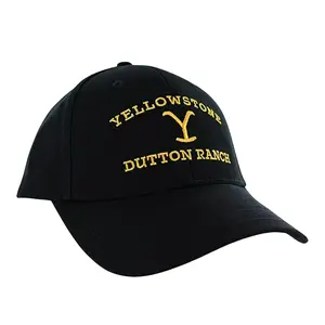 Yellowstone Dutton Ranch Baseball Cap Men Women Adjustable Snapback closure Hat | One-size | Embroidered Logo | Outdoor Sport