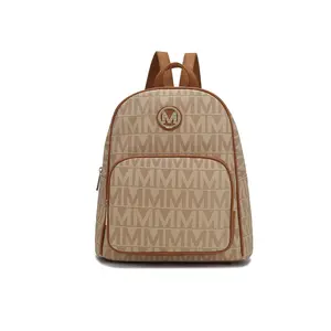 MKF Collection Fanny Signature Backpack with Classic Design and Adjustable Strap