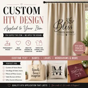 Custom Design on Your Item, Curtain, Fabric, Tote Bag & More
