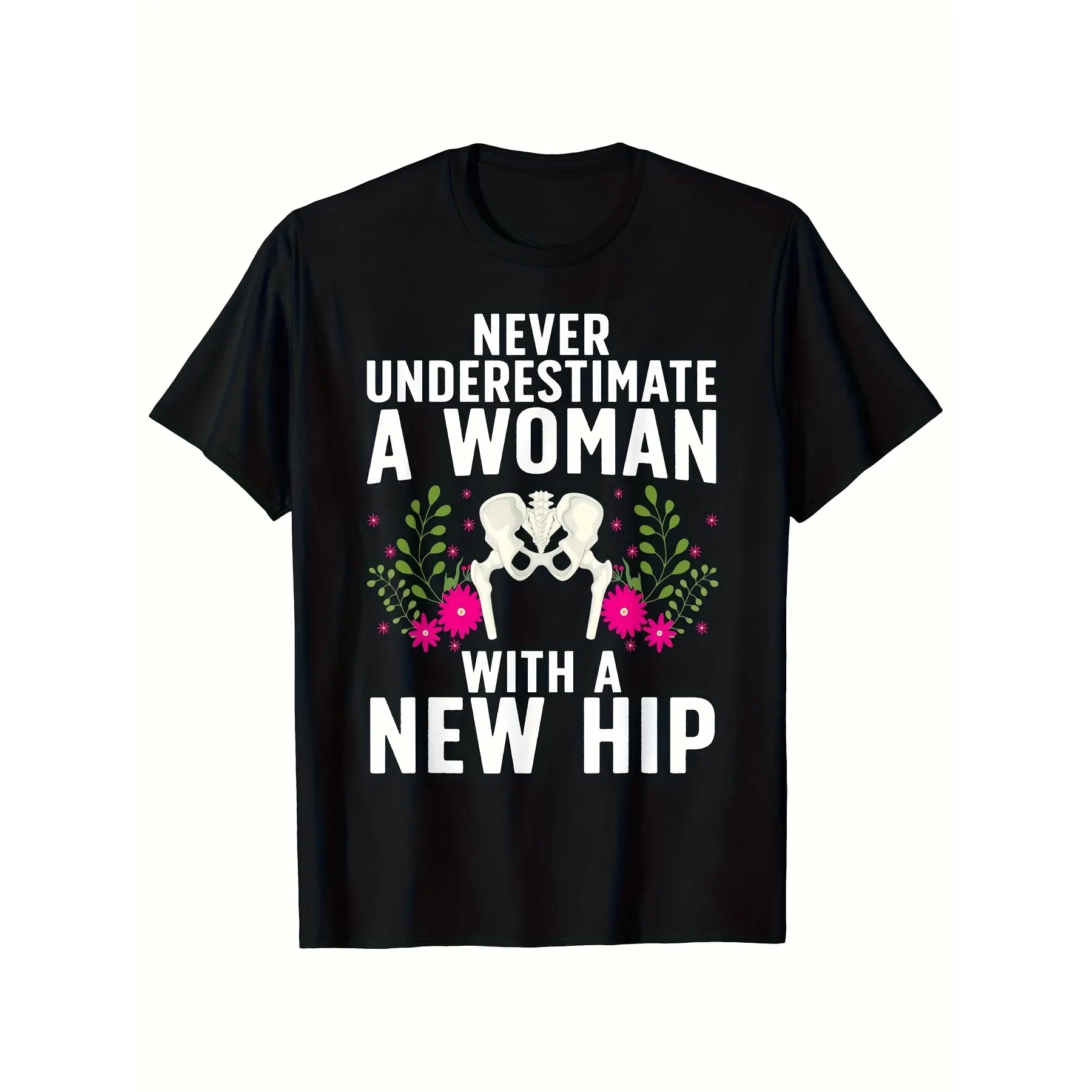 Men's  Women's Funny _Never Underestimate a Woman unisex soft cotton short sleeve t shirt, vintage graphic casual tee for men women teens, perfect birthday holiday gift for camping travel gym daily street  wear