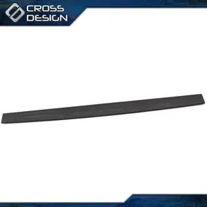 CROSSDESIGN ABS Tailgate Cap Top Moulding Protector Cover Fit For 14-18 Toyota Tundra Black